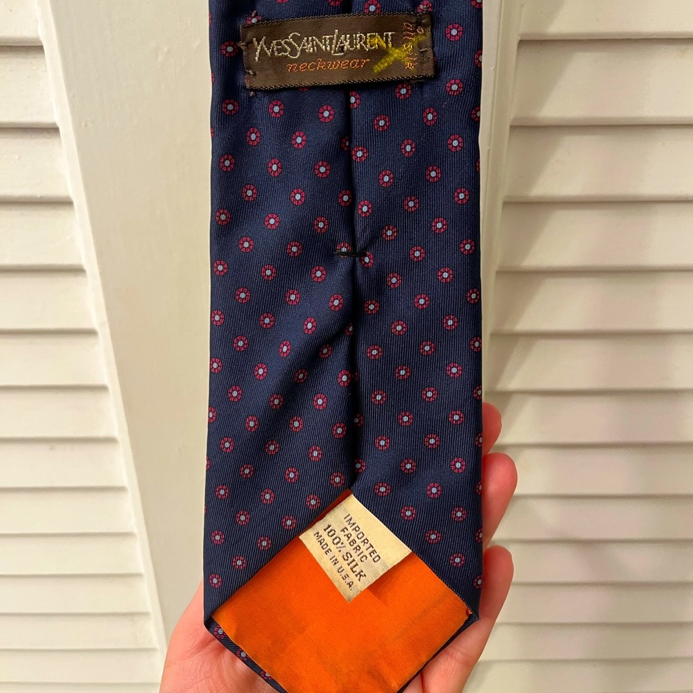 Vintage YSL Tie